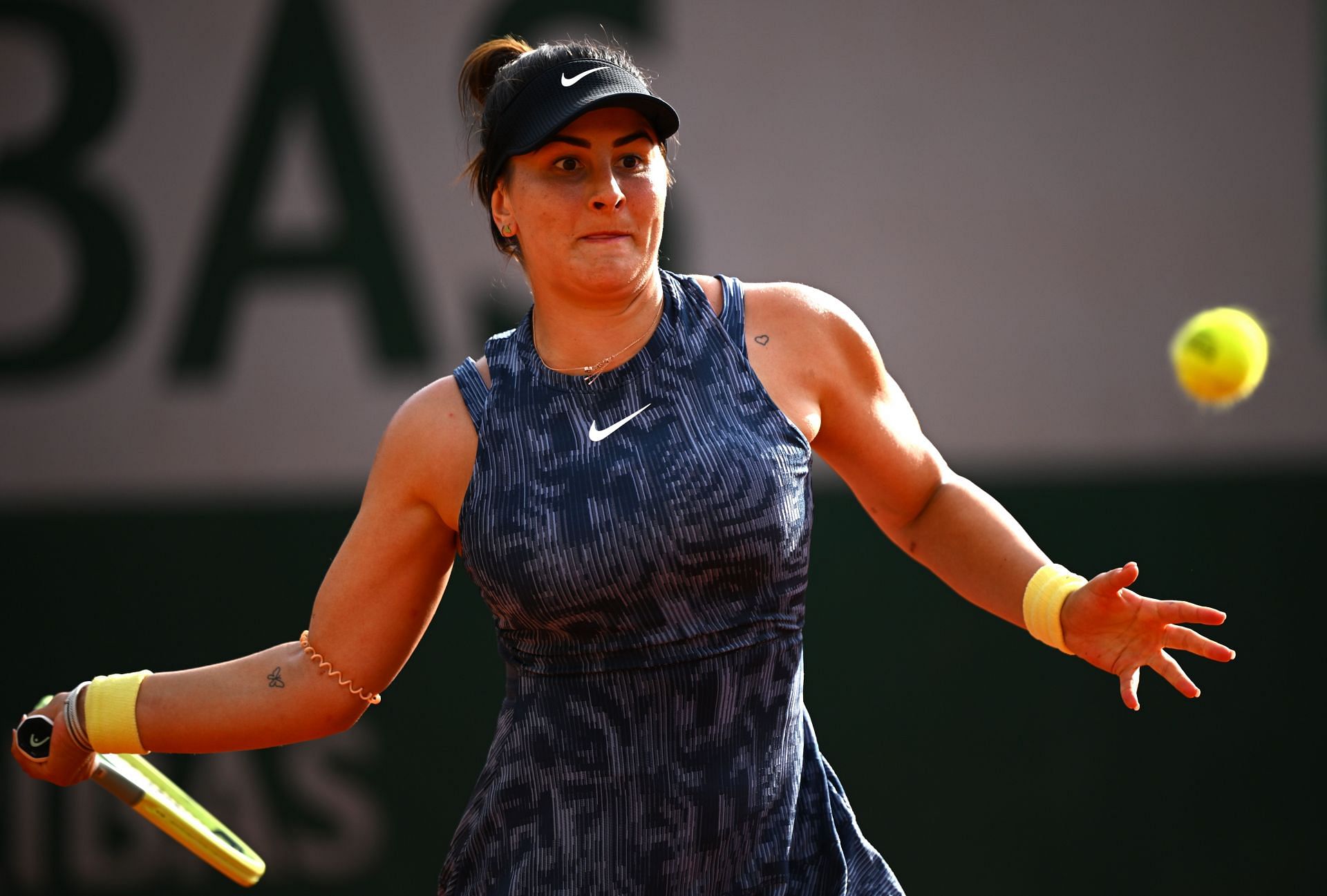 Bianca Andreescu at the 2024 French Open