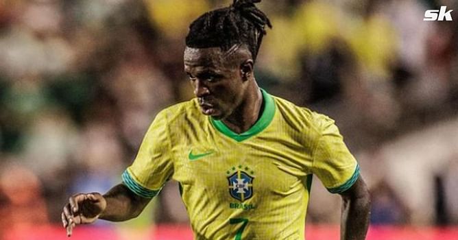 "Vinivinga" - Real Madrid star makes hilarious claim on social media as teammate Vinicius Jr. flaunts new hairstyle in international friendly