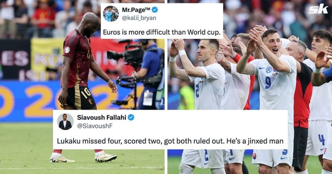 “Biggest upset in Euros history” “Belgium is the most overrated team of all time” - X erupts as Slovakia stun Belgium in 1-0 win at Euro 2024