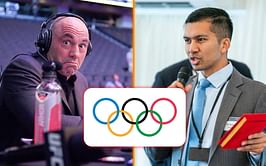 Joe Rogan and JRE guest Aron D'Souza level "scam" allegations against the Olympics: "None of that goes to the athletes"