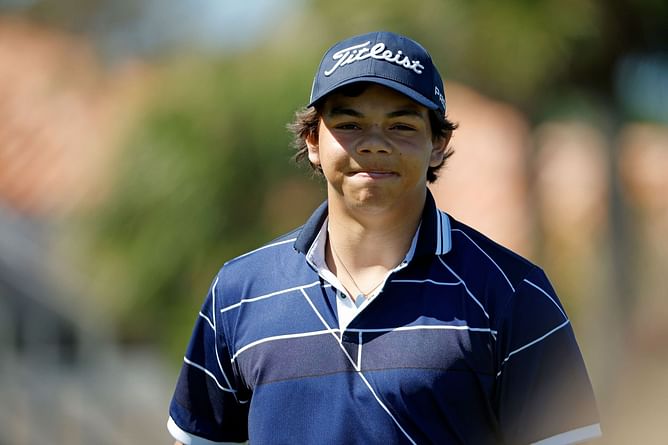 Charlie Woods wins US Jr Am qualifier in Florida, set to play his first USGA championship