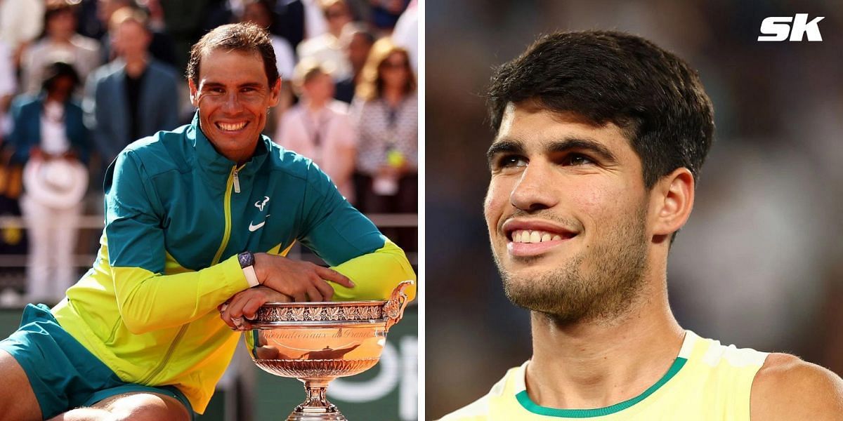 Carlos Alcaraz spoke up about learning from Rafael Nadal during their 2024 Paris Olympics doubles campaign (Source: Getty Images)