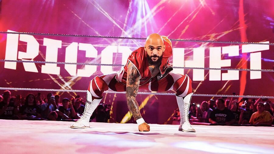 Former WWE Intercontinental Champion Ricochet (Photo credit: WWE.com)