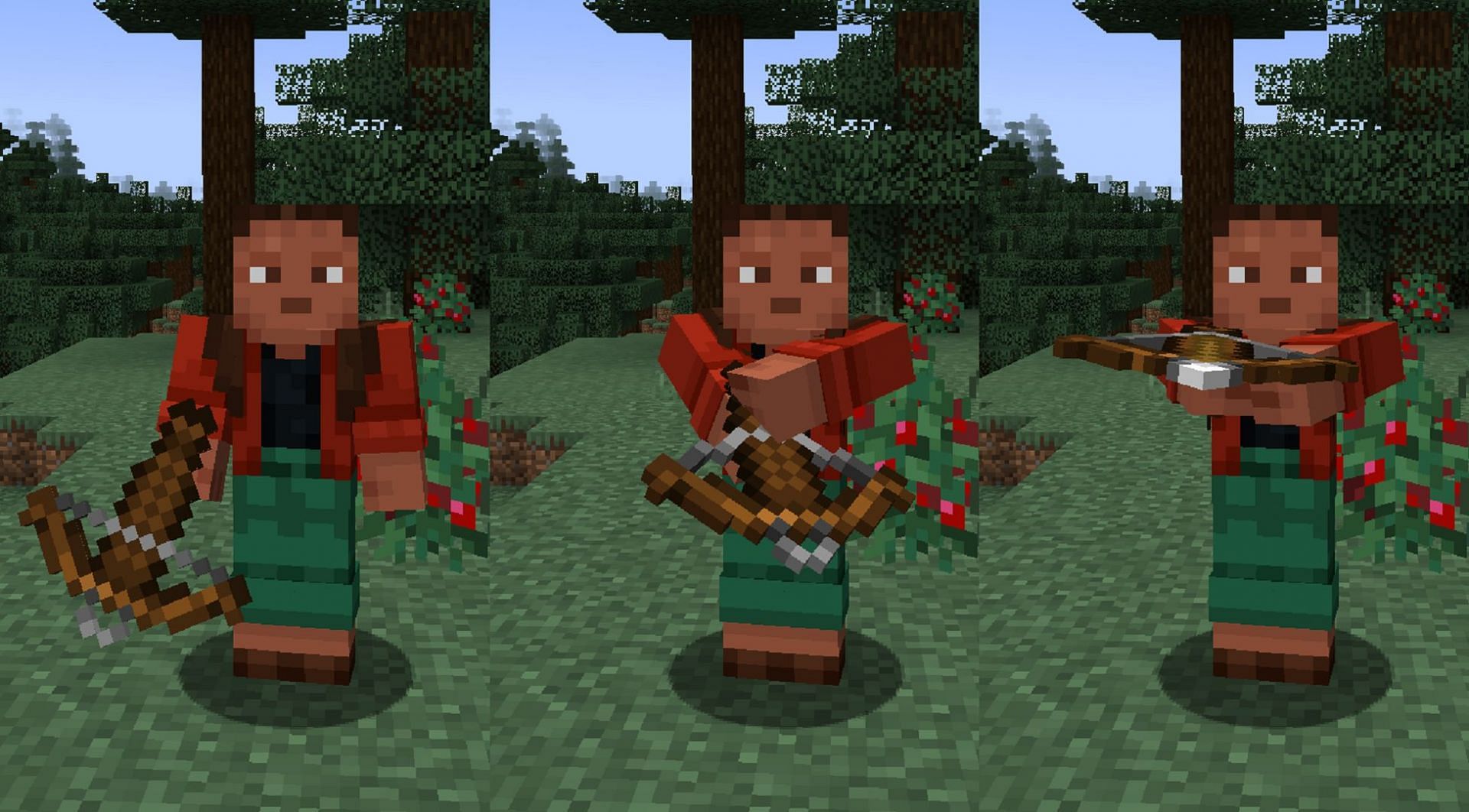 Crossbows can help deal with non-breeze enemies in trial chambers (Image via Mojang)