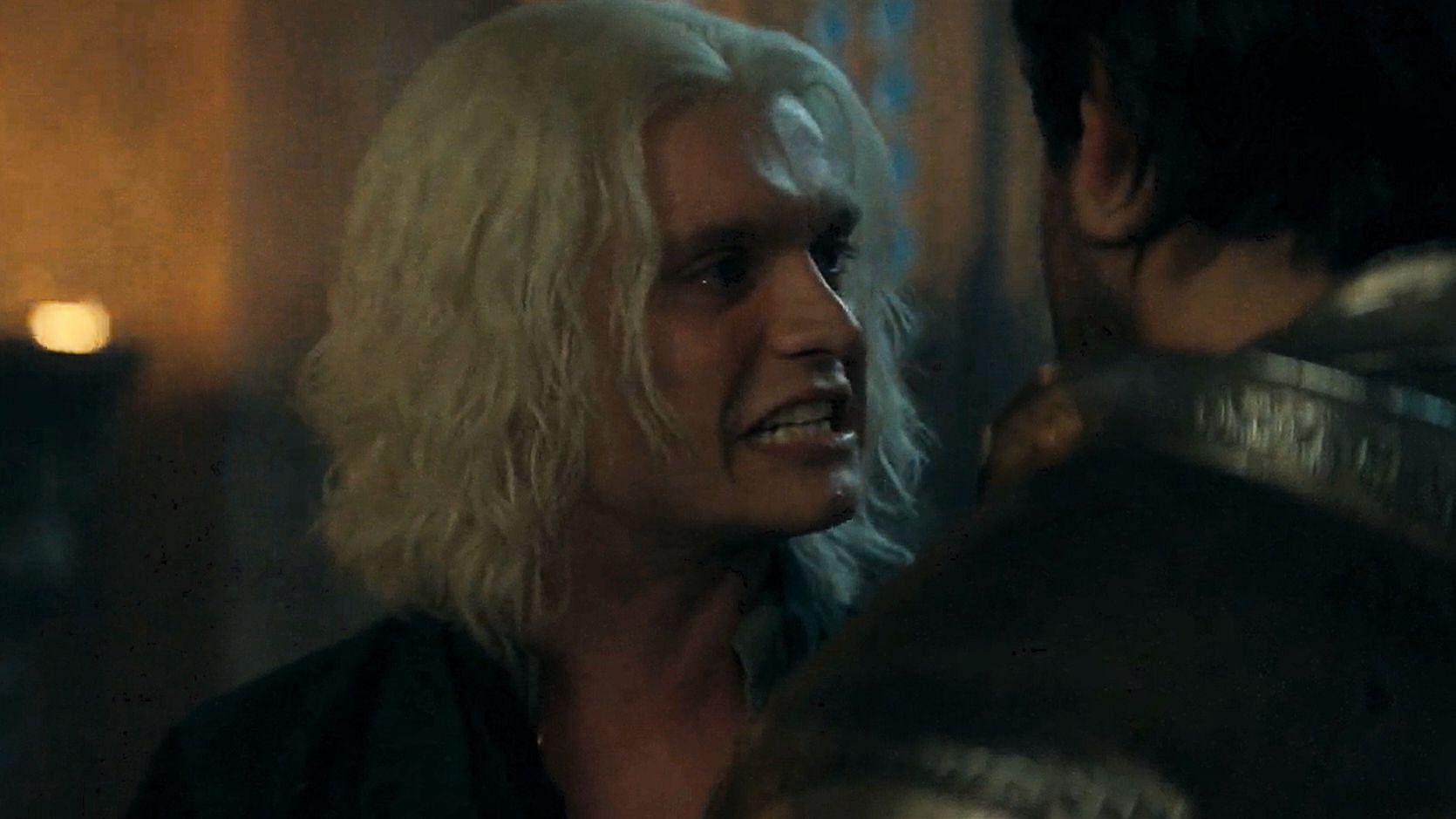 Tom Gylnn-Carney as Aegon Targaryen on House of the Dragon season 2 episode 2 (via HBO)