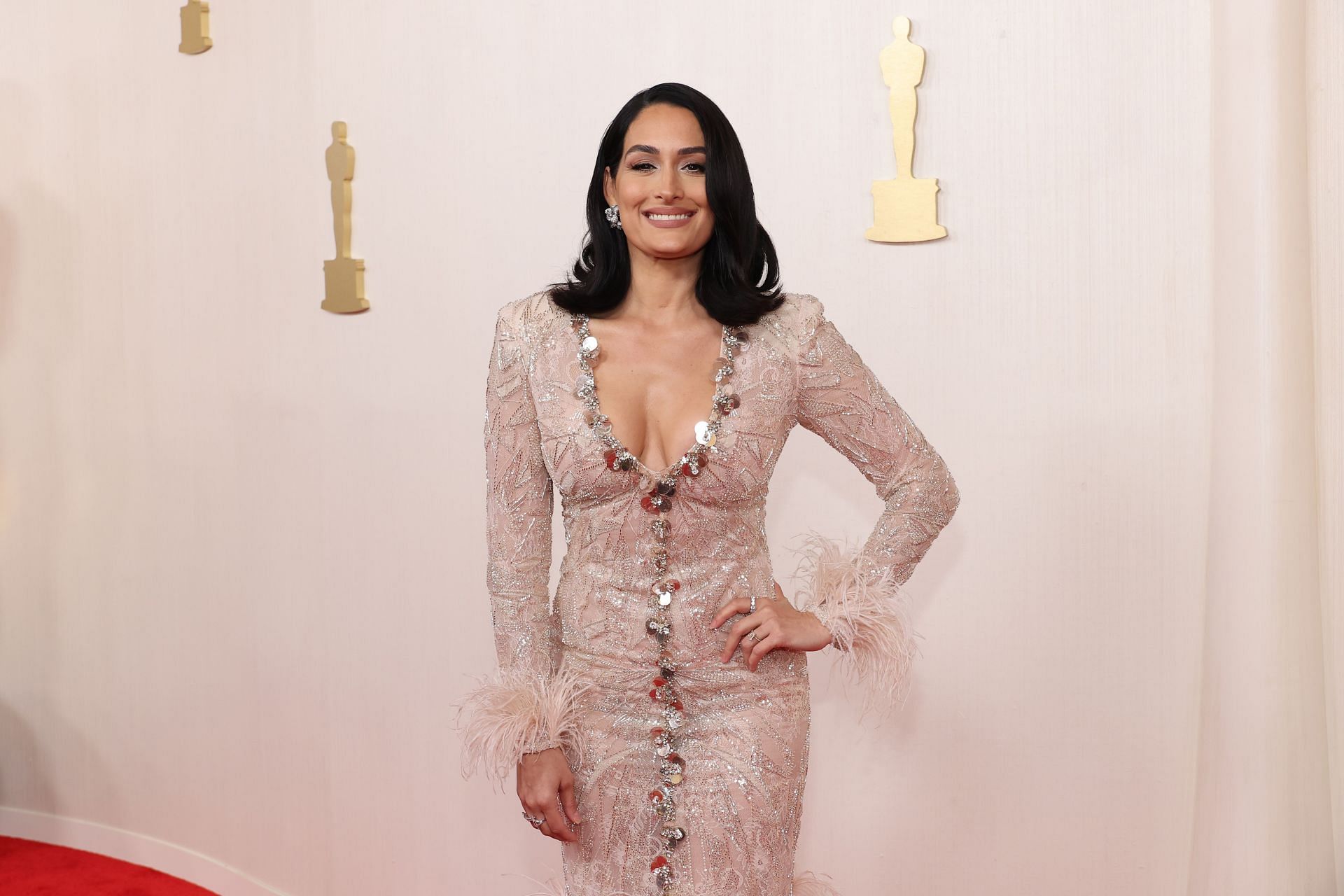 Nikki at the 96th Annual Academy Awards - Arrivals (Image via Getty Images)