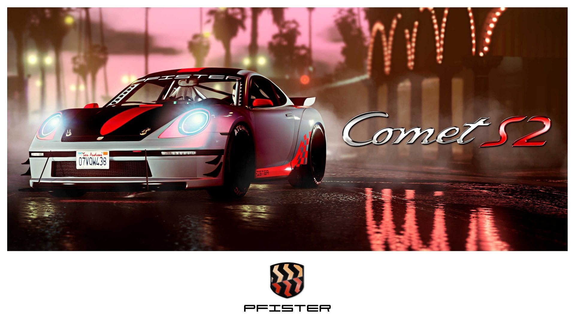 Official Pfister Comet S2 poster (Image via Rockstar Games)