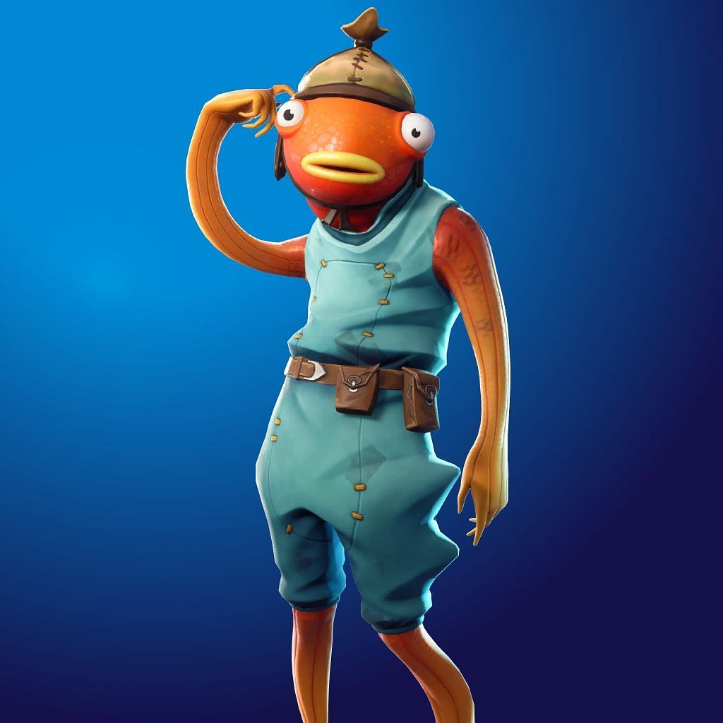 Fortnite Goofy Skins - Fishstick (Image via Epic Games)