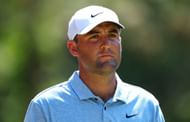 Scottie Scheffler during the US Open, Round Three