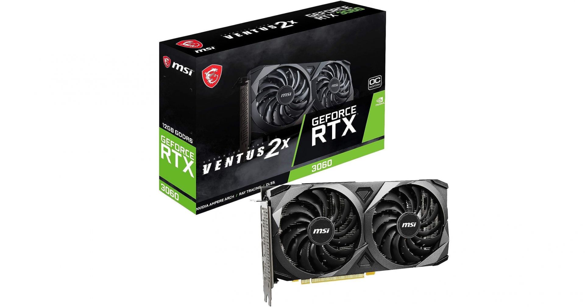 MSI Gaming GeForce RTX 3060 (Image via MSI)