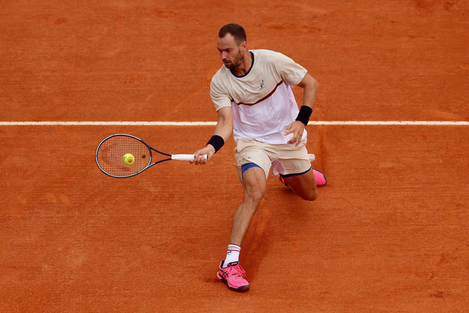 Roman Safiullin at the 2024 Monte-Carlo Masters. (Photo: Getty)