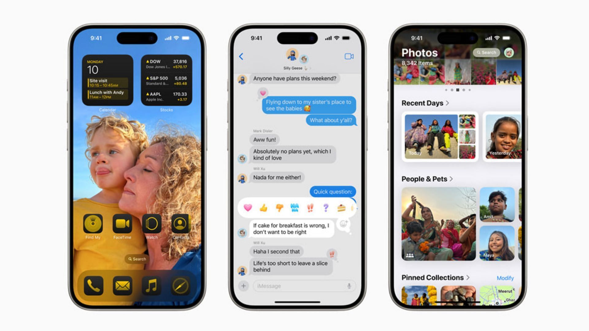 Biggest features coming to iOS 18 (Image via Apple)