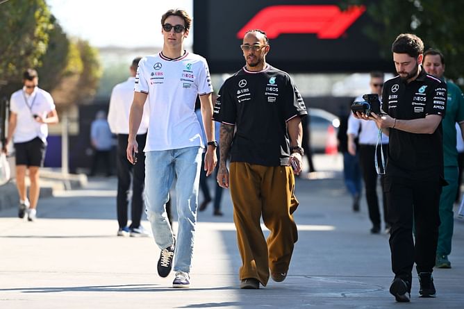 George Russell addresses fan backlash amidst allegations of 'Lewis Hamilton being sabotaged'
