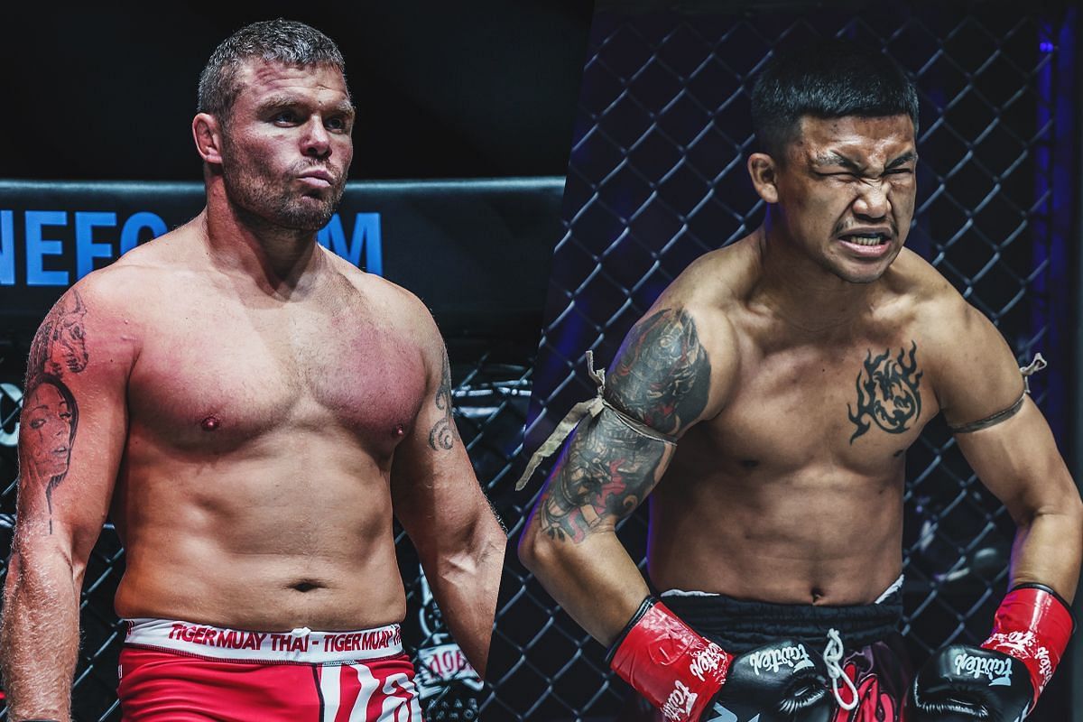 Anatoly Malykhin (L) and Rodtang (R) | Photo by ONE Championship