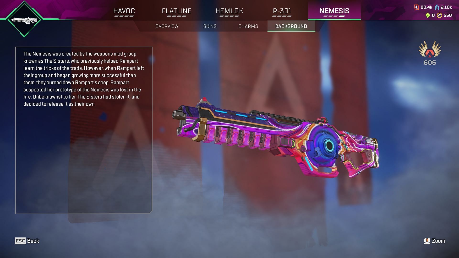 Nemesis Burst AR (Image via Respawn Entertainment)