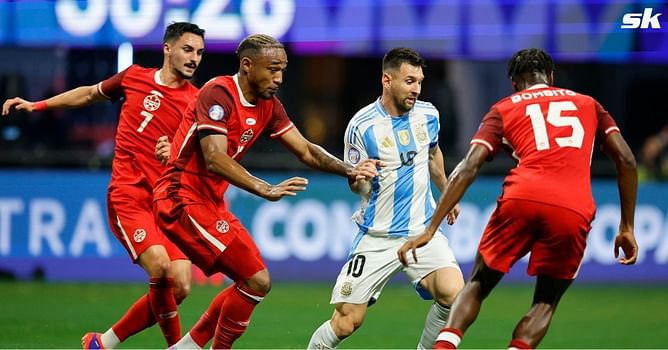 "Best player on earth until he hangs up his boots" - Fans react as Lionel Messi's stats from Argentina win in 2024 Copa America opener surface