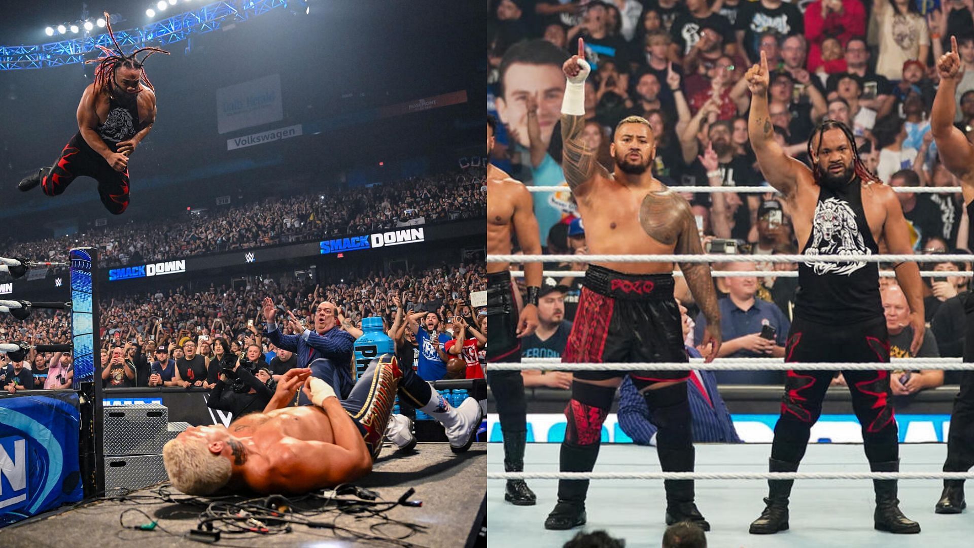 Jacob Fatu made his WWE debut! [Image credit: WWE.com]