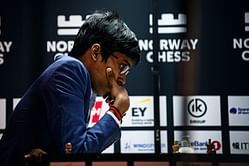 Norway Chess 2024, Round 6: Praggnanandhaaa suffers a loss over Firouzja Alireza; Magnus Carlsen moves to No.1 in the standings