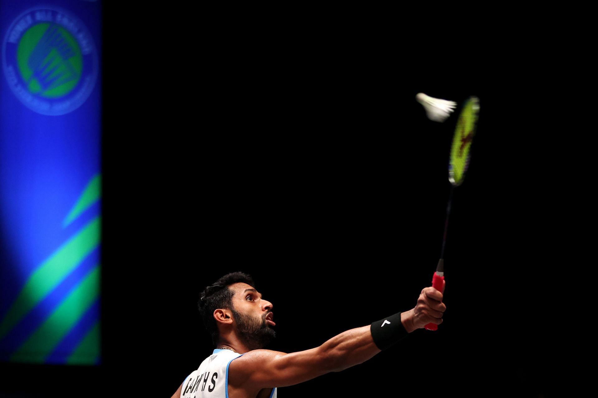 HS Prannoy at the Yonex All England Open Badminton Championships 2024 (Image via Getty)