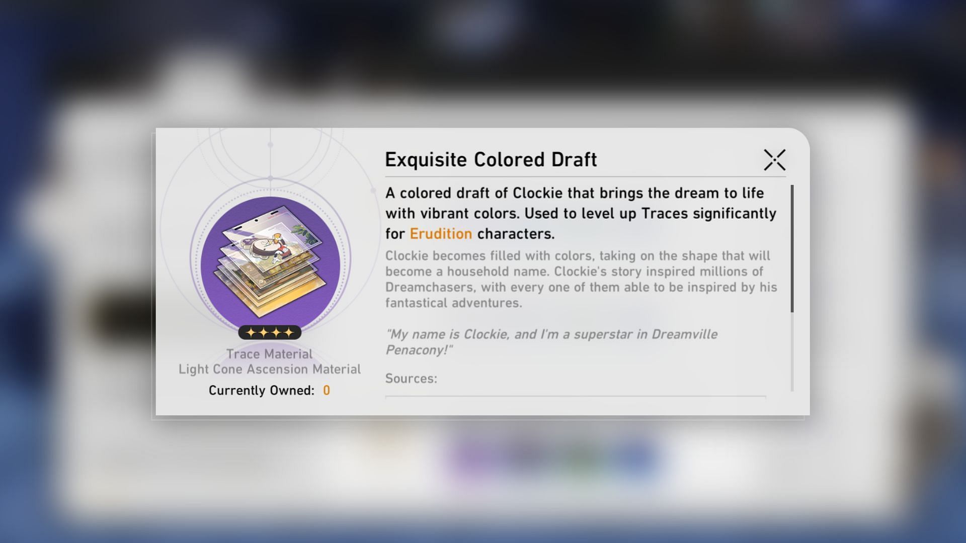 Exquisite Colored Draft (Image via HoYoverse)