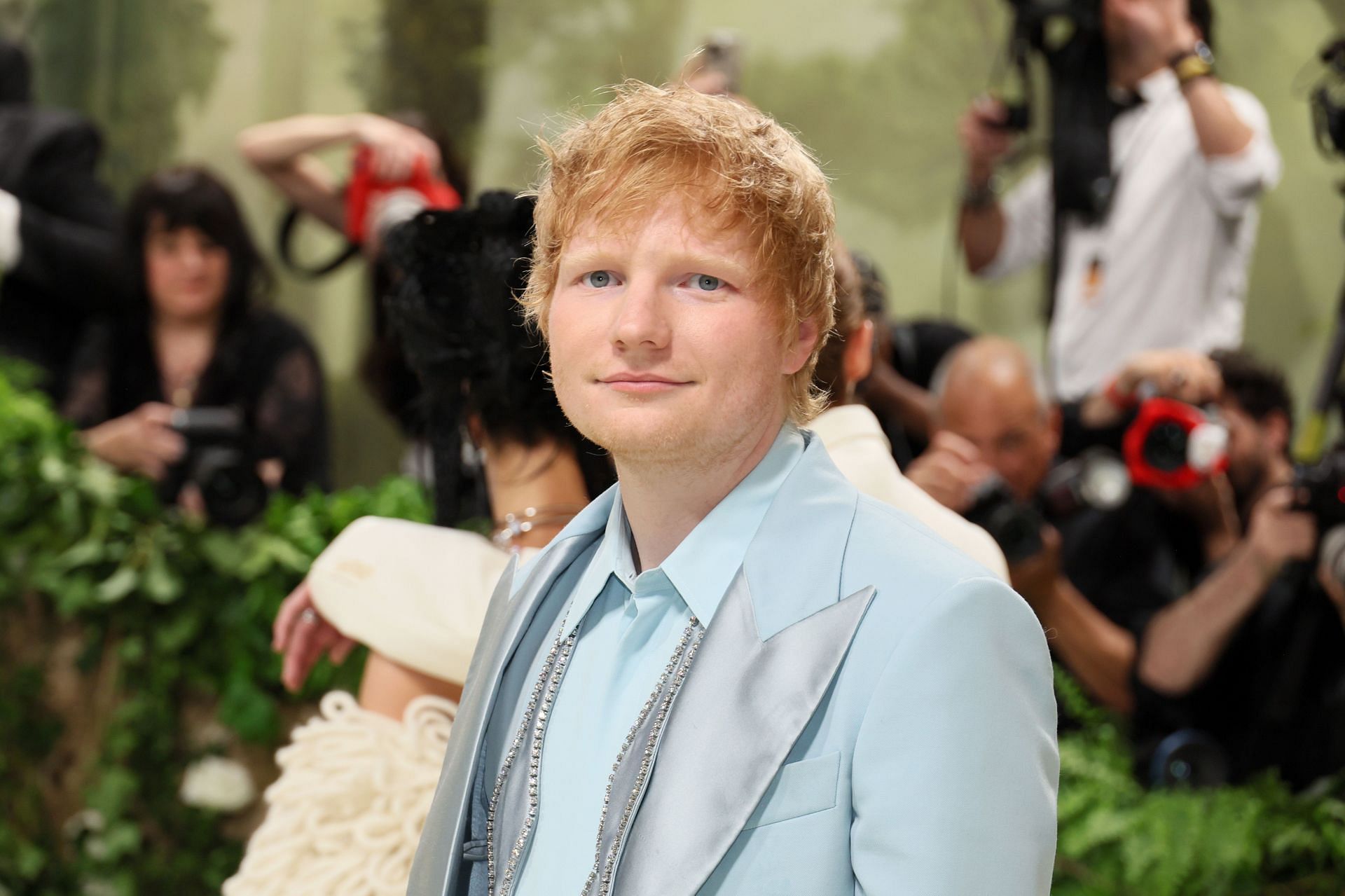 Ed Sheeran recently appeared for Therapuss with Jake Shane (Image via Getty)