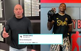 "Not an amazing card" - Fans react after UFC 305 bouts set for Australia "leak" from Dana White's war-room update video for UFC 303