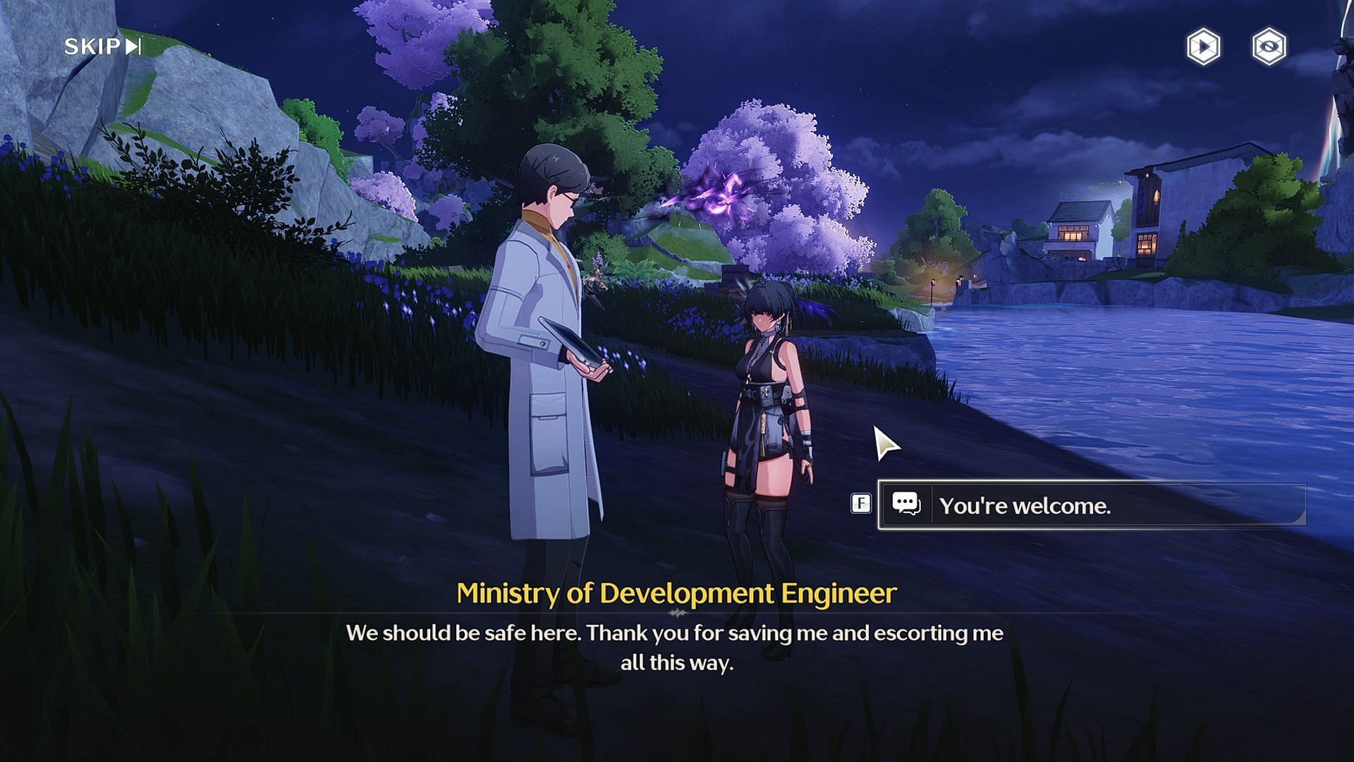 Talk to the engineer one more time (Image via Kuro Games)