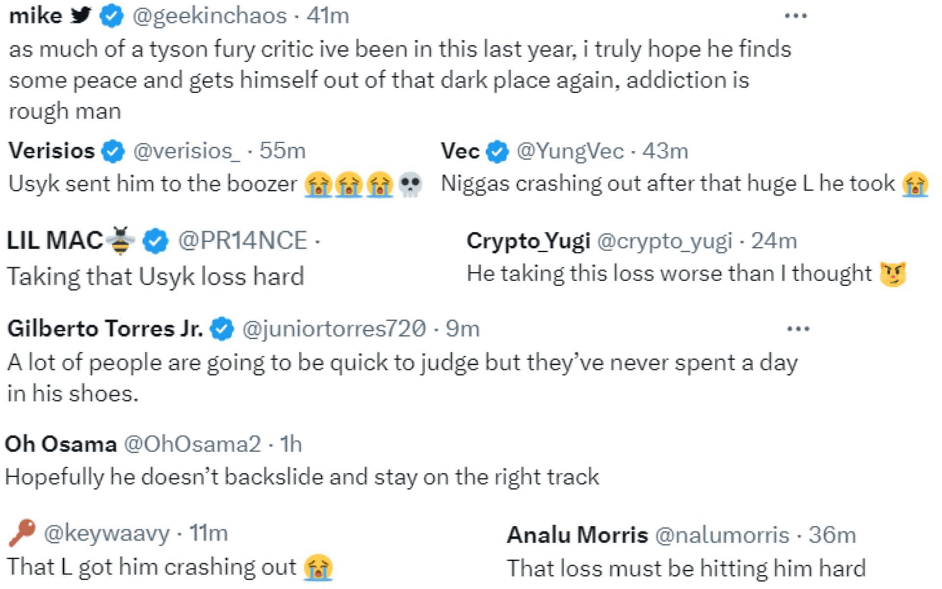 Screenshot of fan reactions to Happy Punch&#039;s status on X