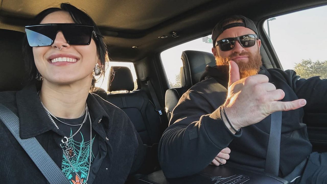 Rhea Ripley shares first post after her wedding to Buddy Matthews