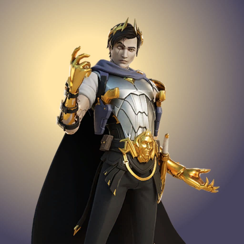 This cool variant of Midas is one of the best Fortnite Skins with Selectable Styles. (Image via Epic Games)