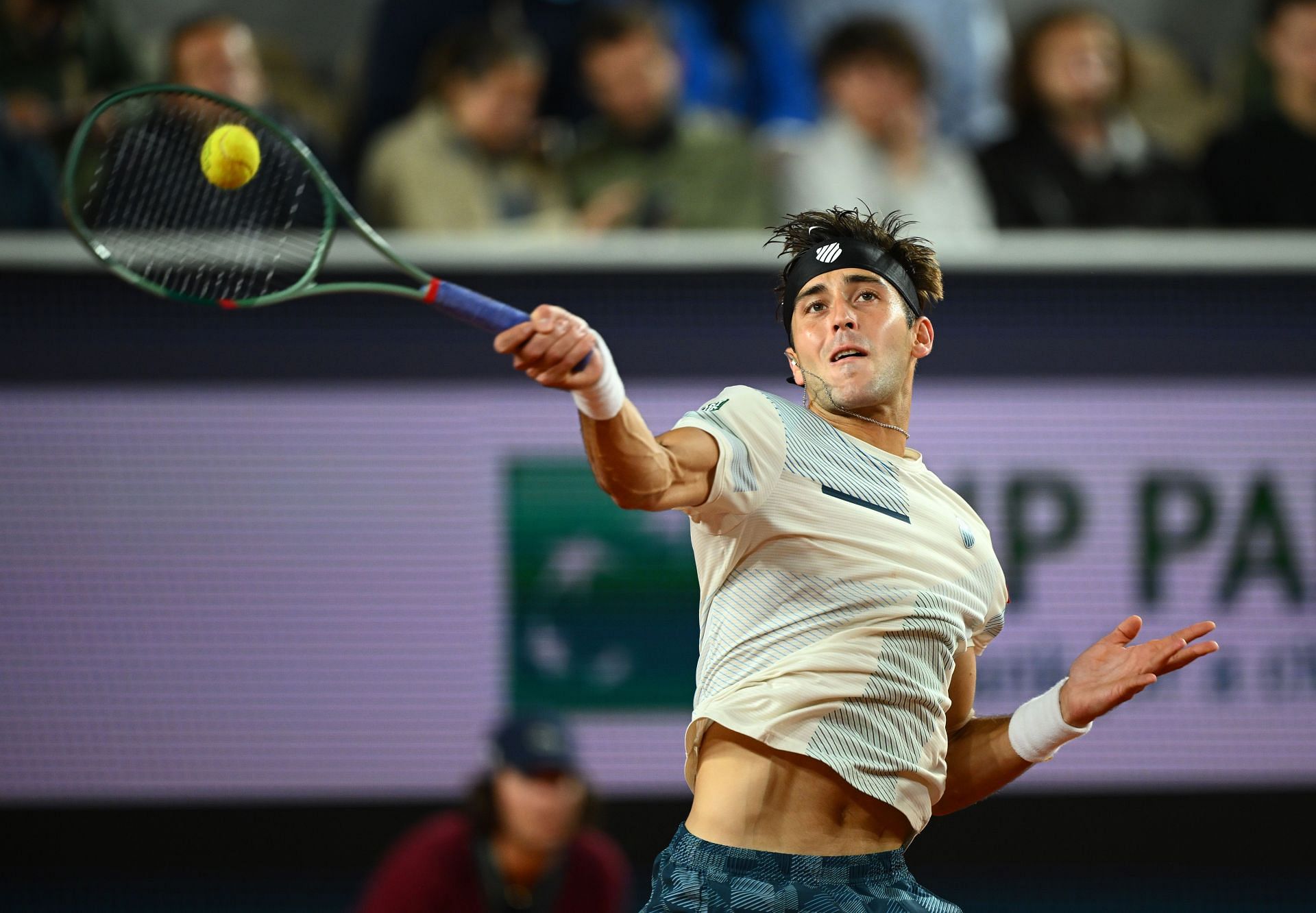 Tomas Martin Etcheverry at the 2024 French Open. (Photo: Getty)