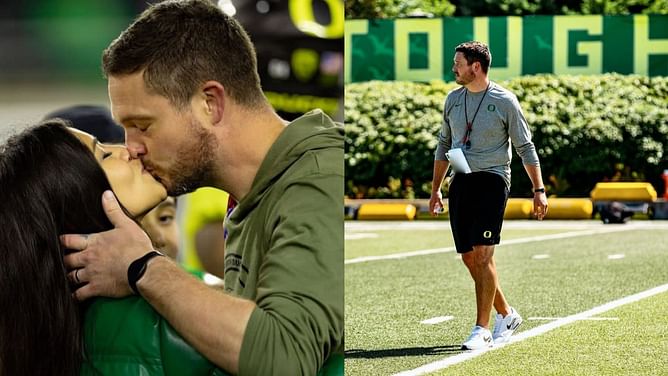 WATCH: Oregon HC Dan Lanning creates special compilation of memorable moments on wife Sauphia's birthday