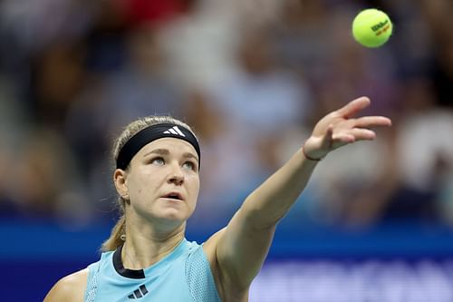 Muchova is playing in her first tournament of the season. (Image via Getty)