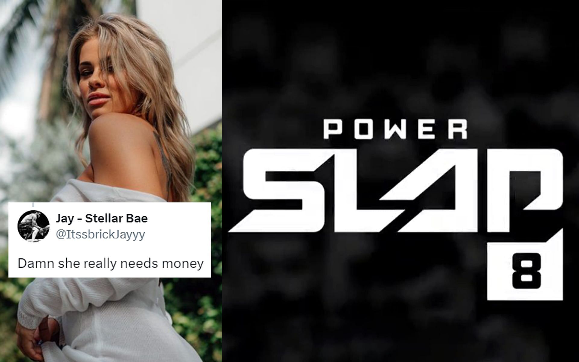 Paige VanZant (left) is set to try her hand at Power Slap next [Images courtesy: @paigevanzant and @powerslap on Instagram]