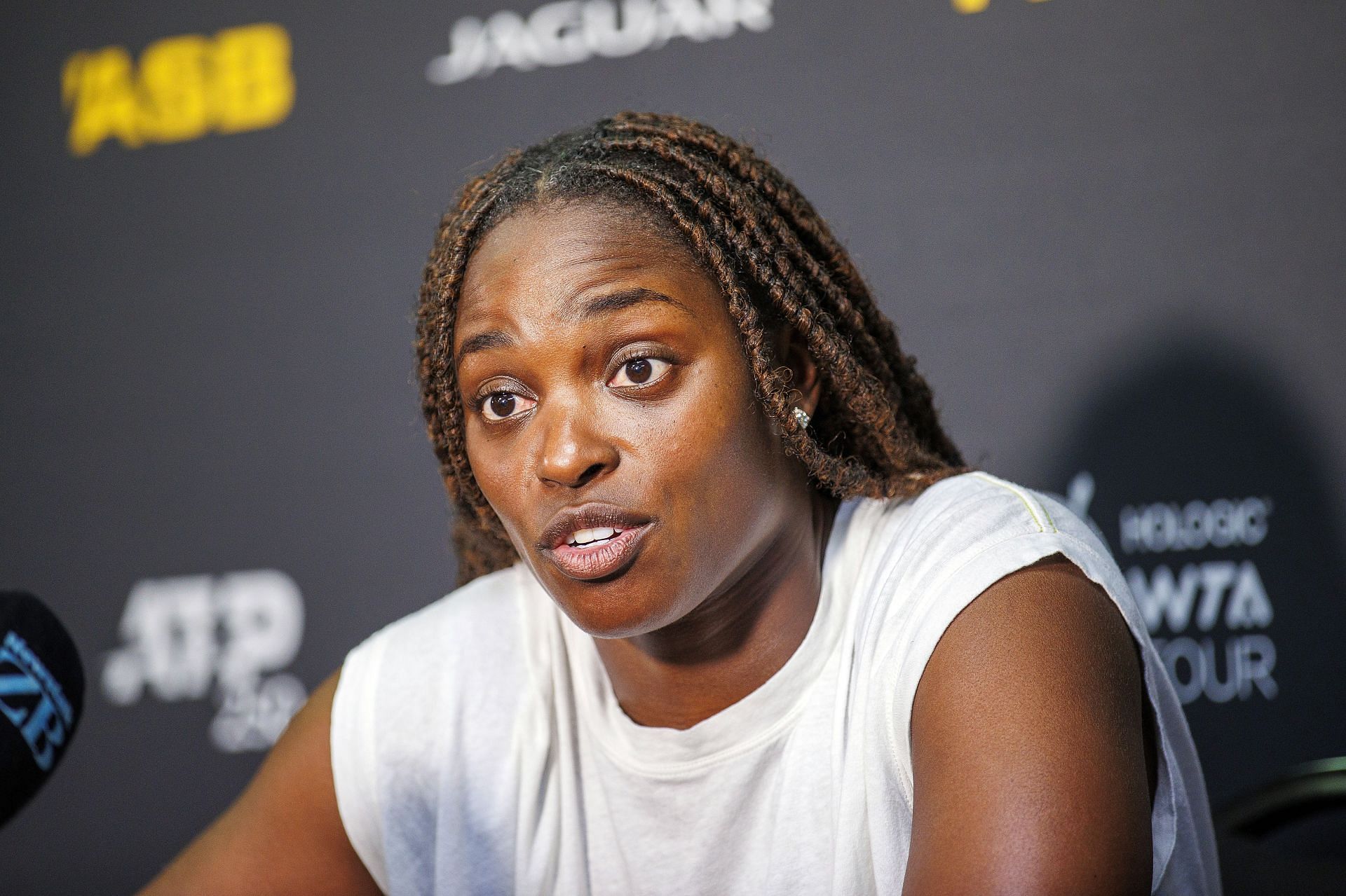 Sloane Stephens at the ASB Classic in Auckland
