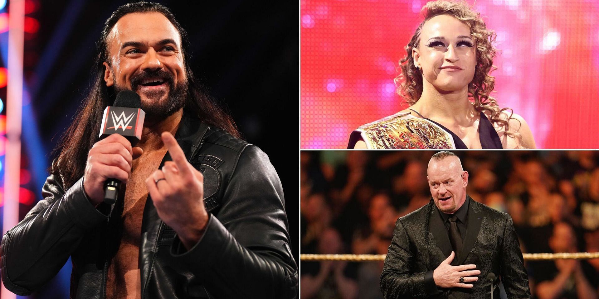 Drew McIntyre was compared to Undertaker and Jordynne Grace (Images via WWE.com)