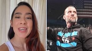 AJ Lee sends a message to current WWE champion after the latter called CM Punk a "hypocrite"