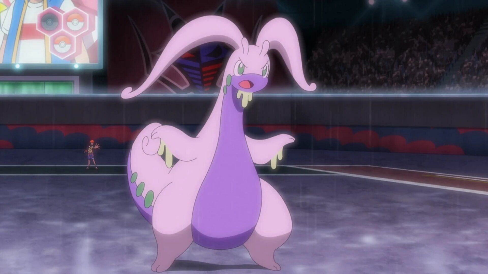 Evolve Sliggoo into Goodra in Pokemon GO.