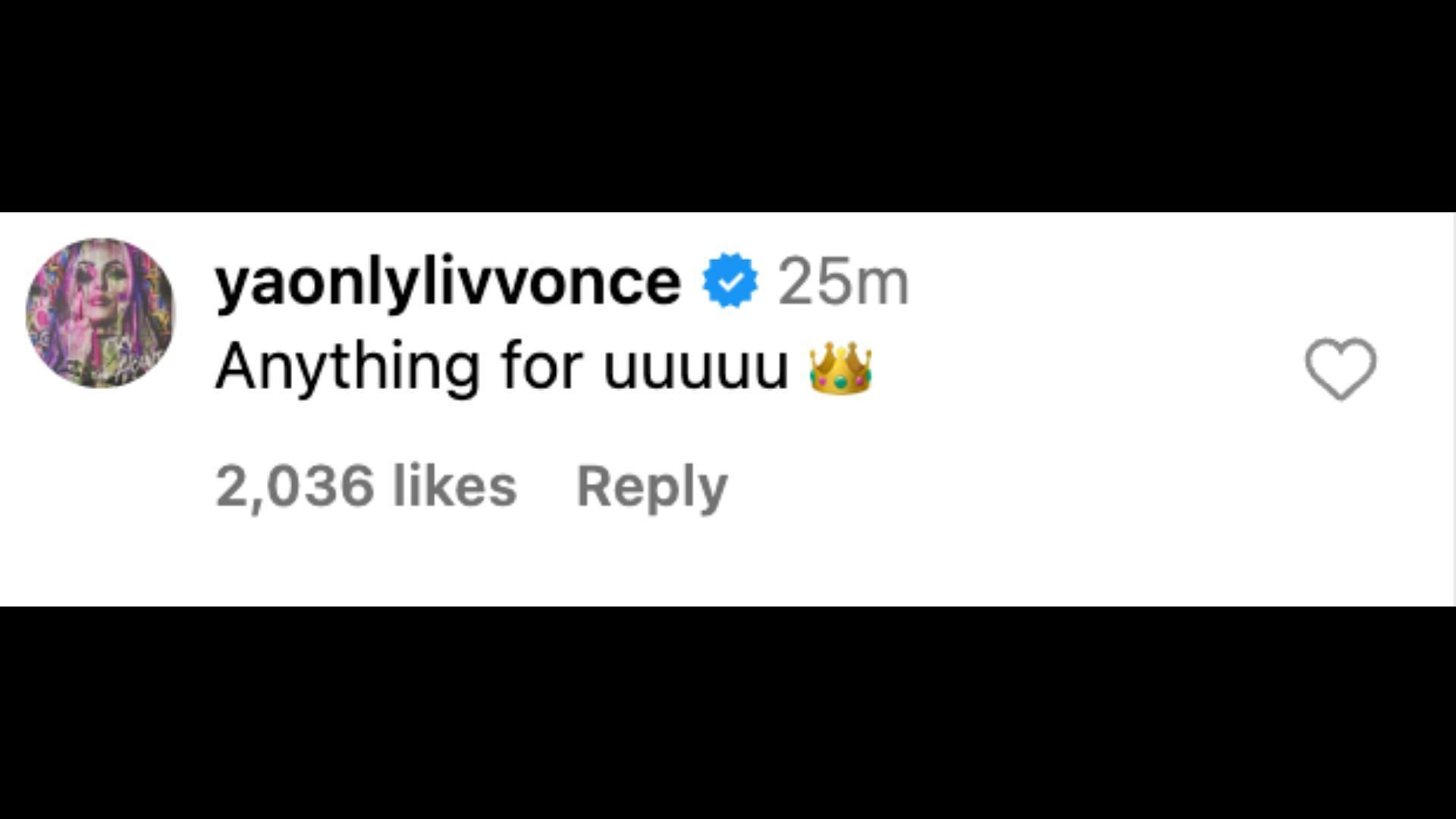 Morgan leaves interesting comment on Mysterio&#039;s Instagram.