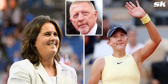"One of the best coaches" - Boris Becker hails Mirra Andreeva's coach Conchita Martinez after Russian's French Open QF win over Aryna Sabalenka