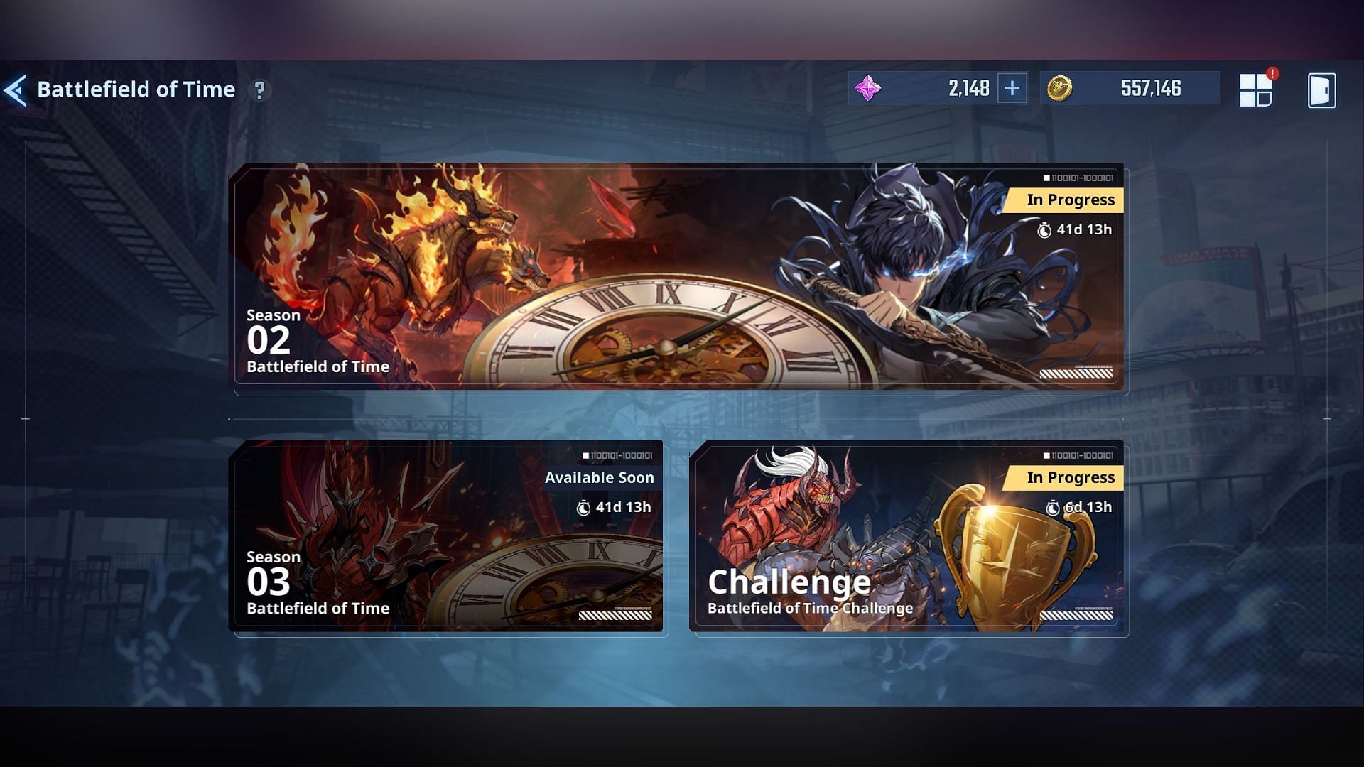 Netmarble has adjusted the abilities of Sung Jinwoo, Hunters, and monsters in the Battlefield of Time game mode (Image via Netmarble)