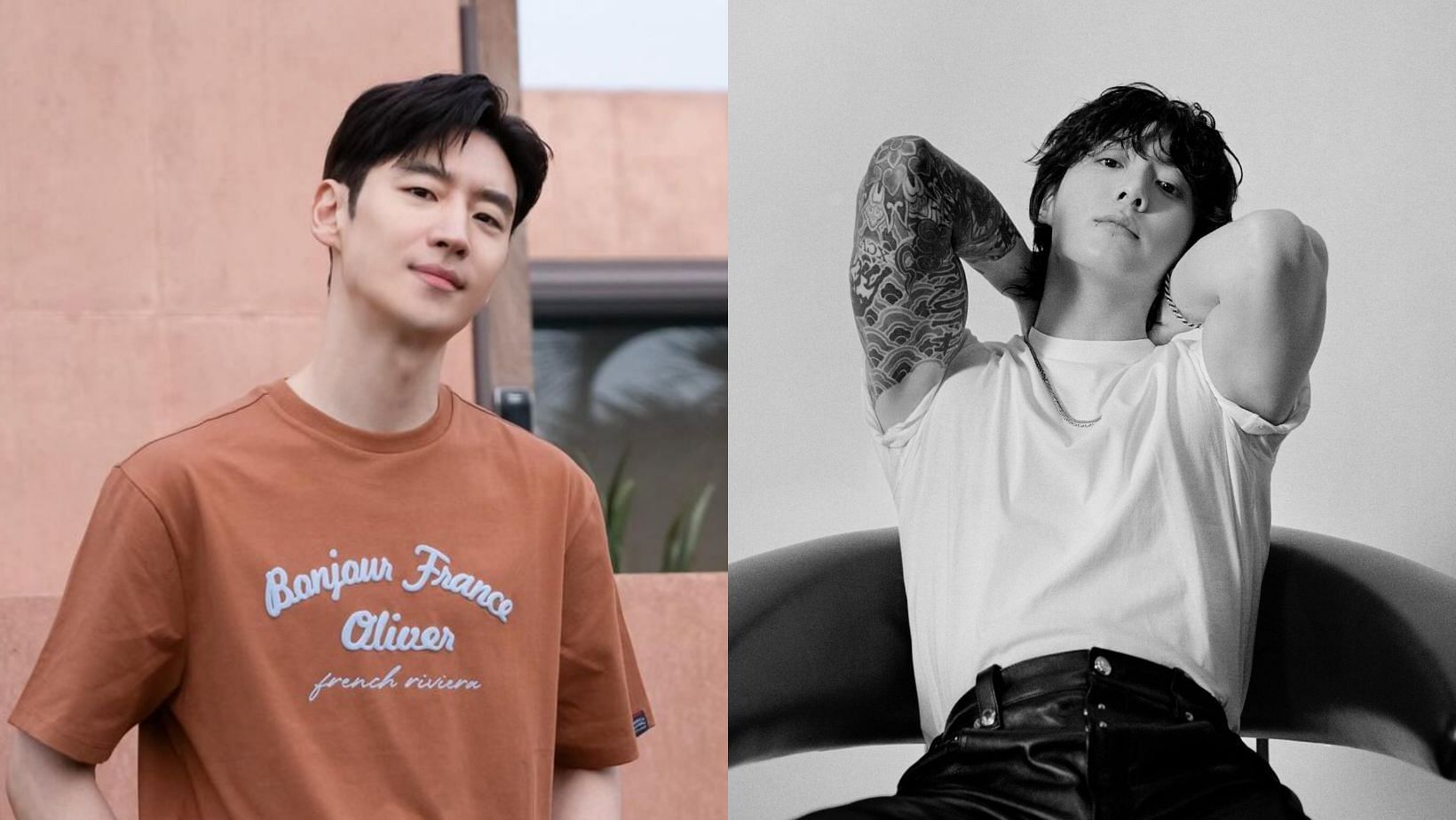 Lee Je-hoon performs on BTS Jungkook