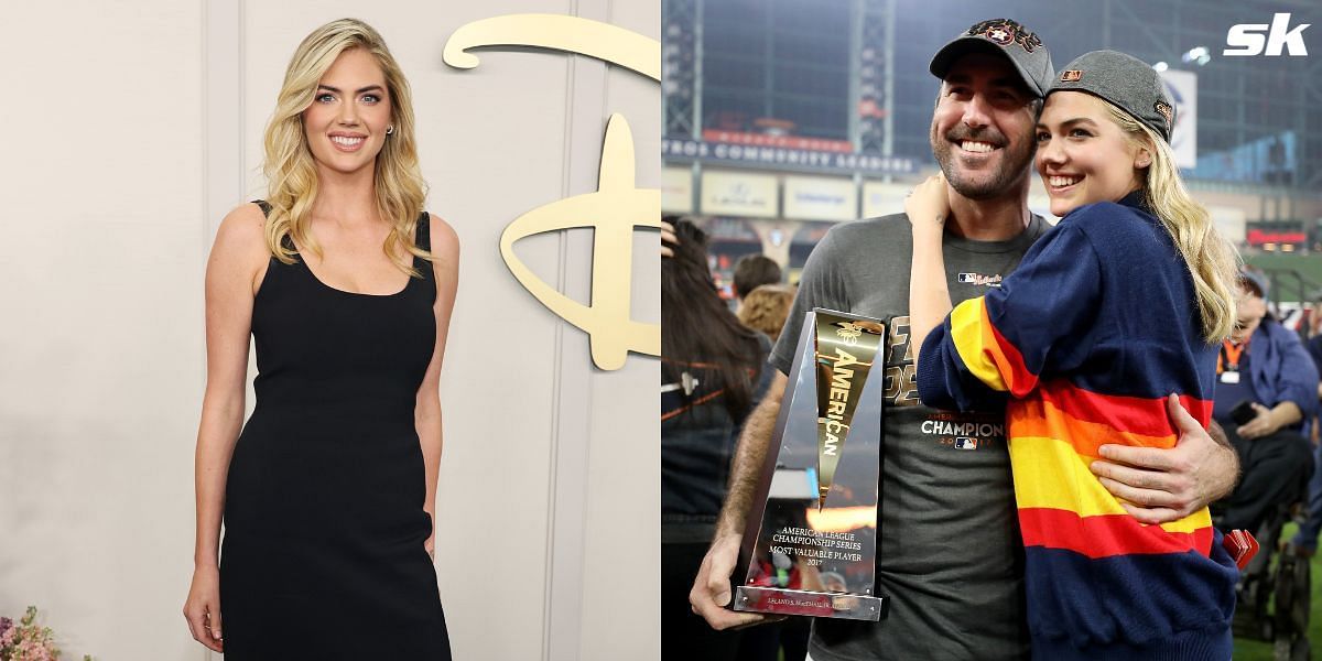 PHOTO: SI model Kate Upton takes on bartending duties at husband Justin Verlander