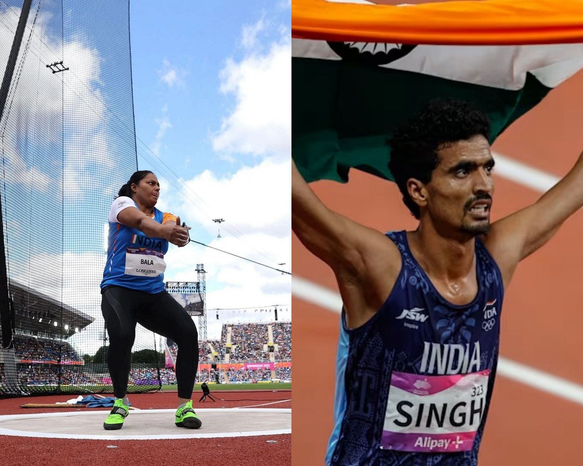 Manju Bala and Gulveer Singh. (Image Credit: Getty Images and Asian Games Official Website)