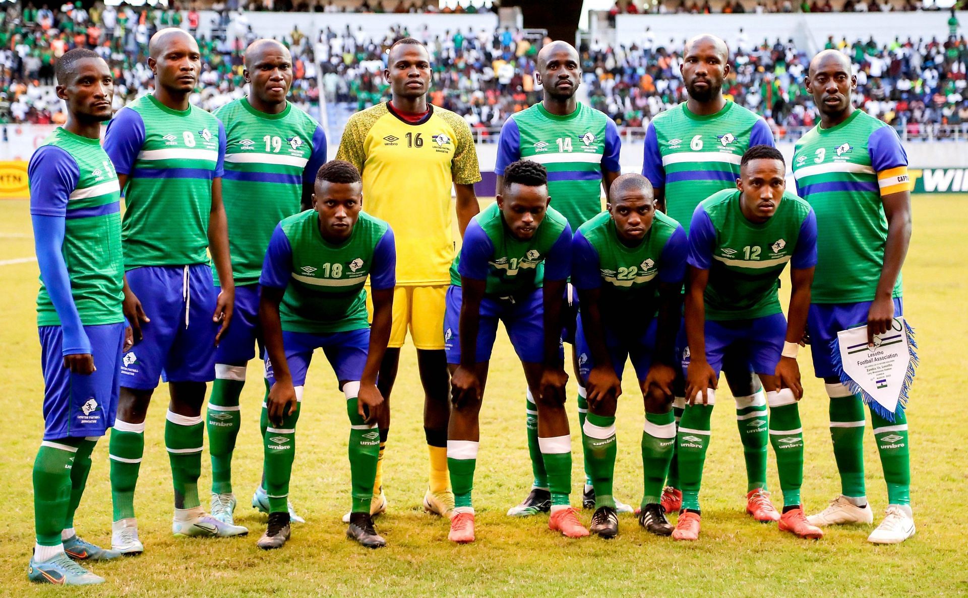 Lesotho face Rwanda on Tuesday. Image Source: CAF_Online Twitter 