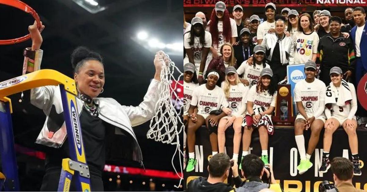 WATCH: National champ Dawn Staley &quot;back in lab&quot; with her motivation pill for South Carolina squad entering 2024 season