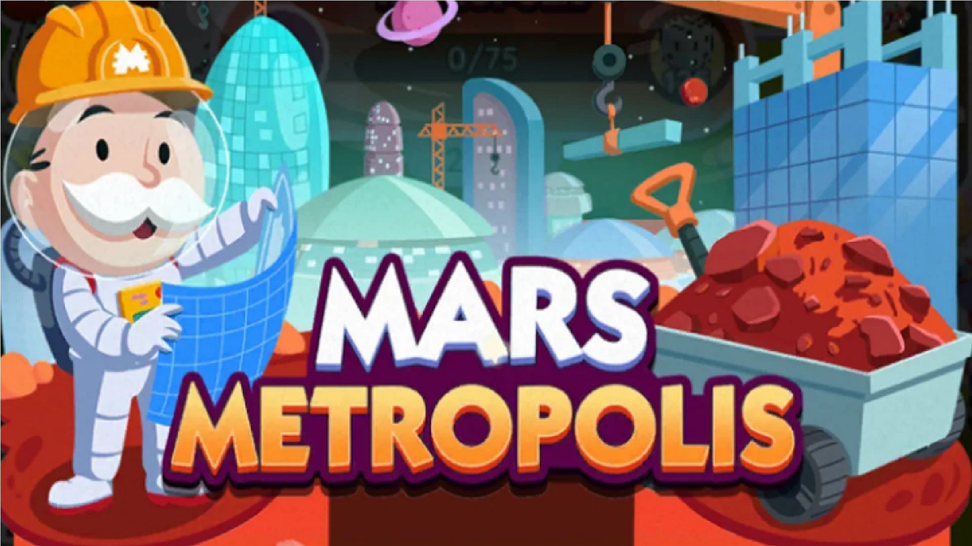 Mars Metropolis is the current event in Monopoly Go (Image via Scopely)