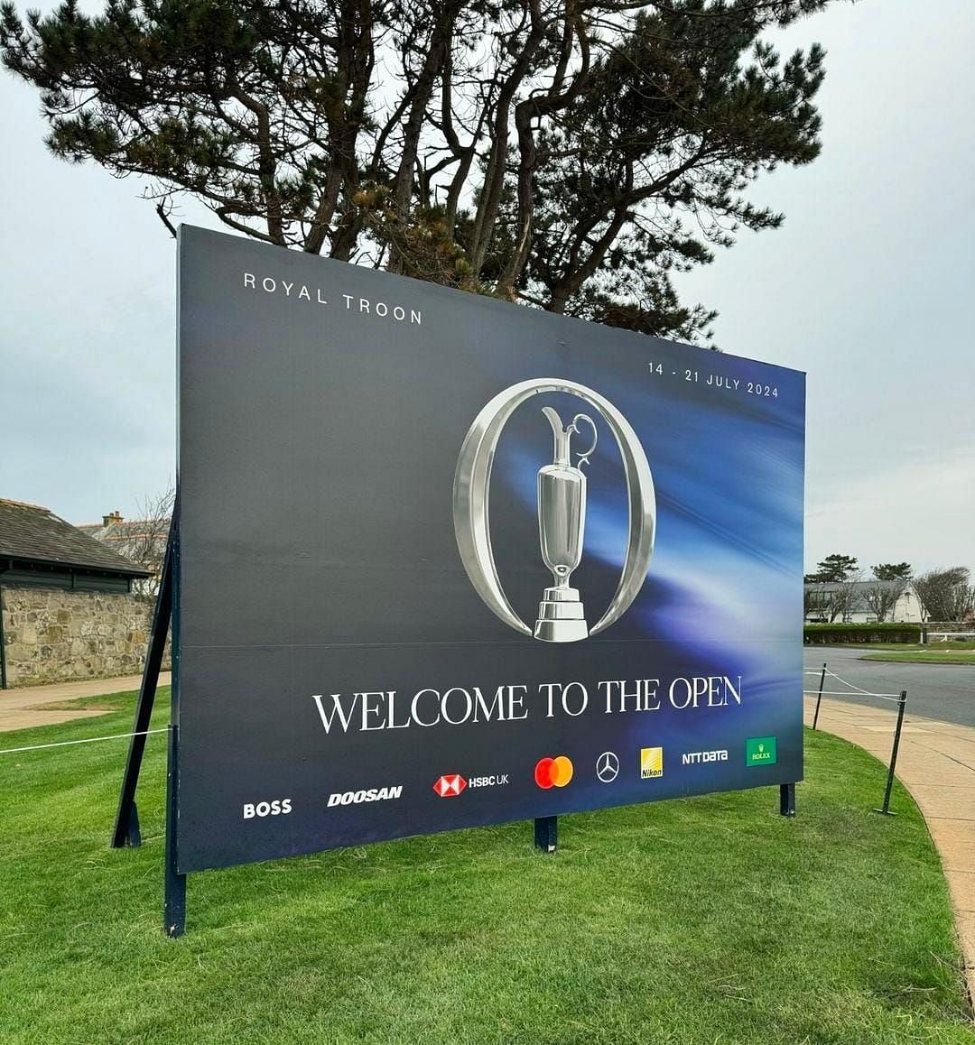 Open Championship at the Royal Troon Golf Club(via Instagram)