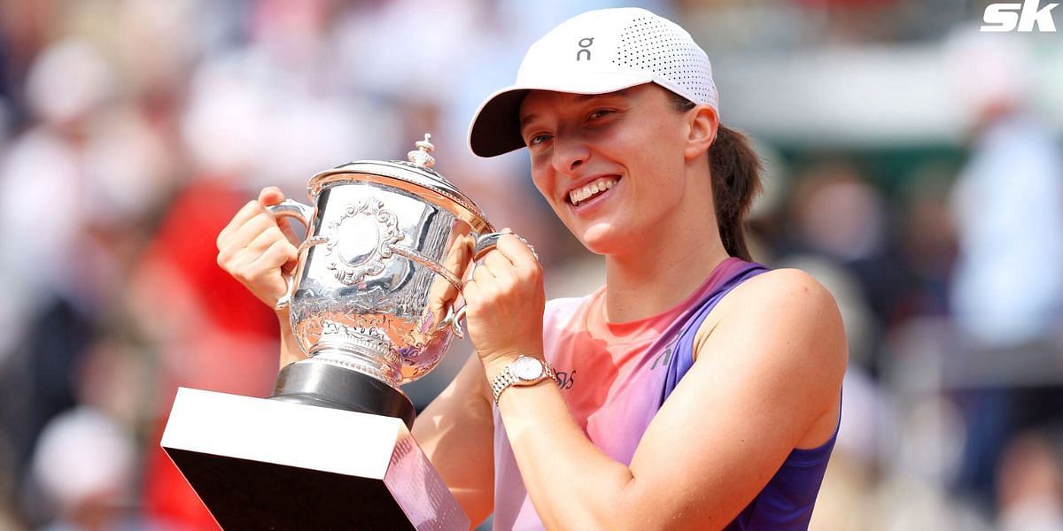 Iga Swiatek won the French Open for the fourth time 