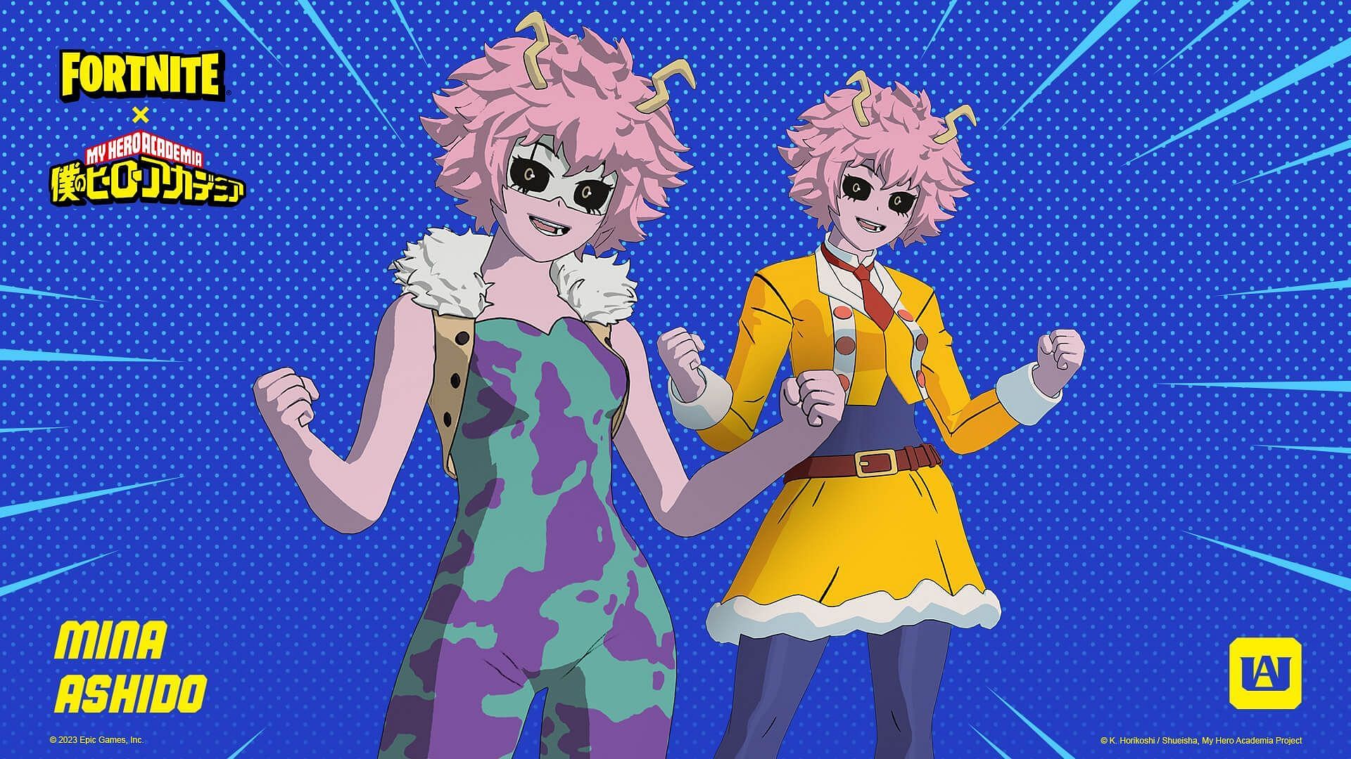 How to get Mina Ashido and Eijiro Kirishima (My Hero Academia) skin in  Fortnite